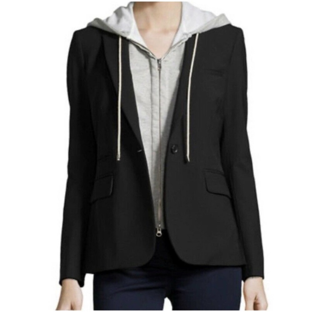 Cynthia Rowley Blazer with hoodie insert